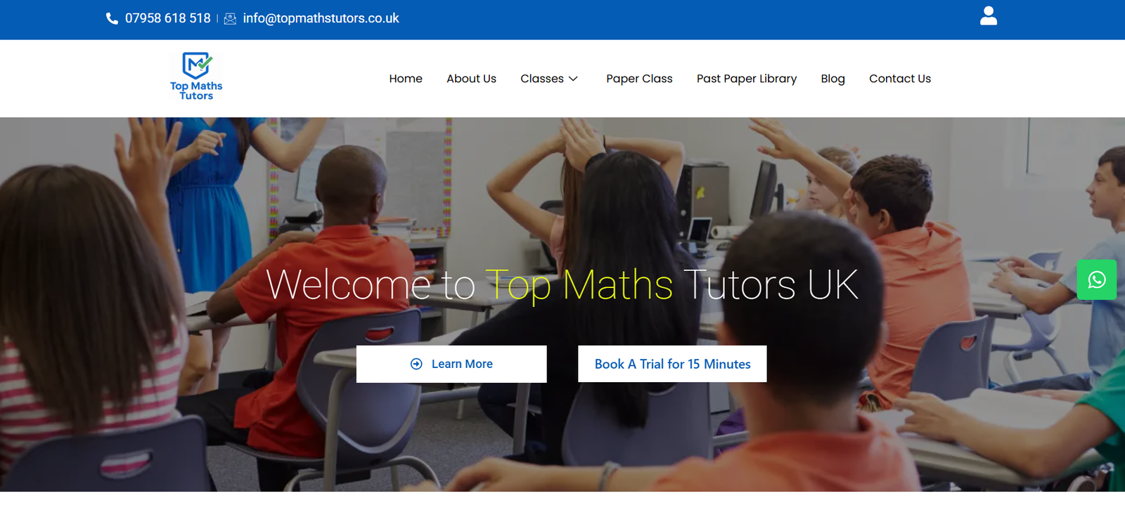 Top Maths Tutors SEO Case Study case study